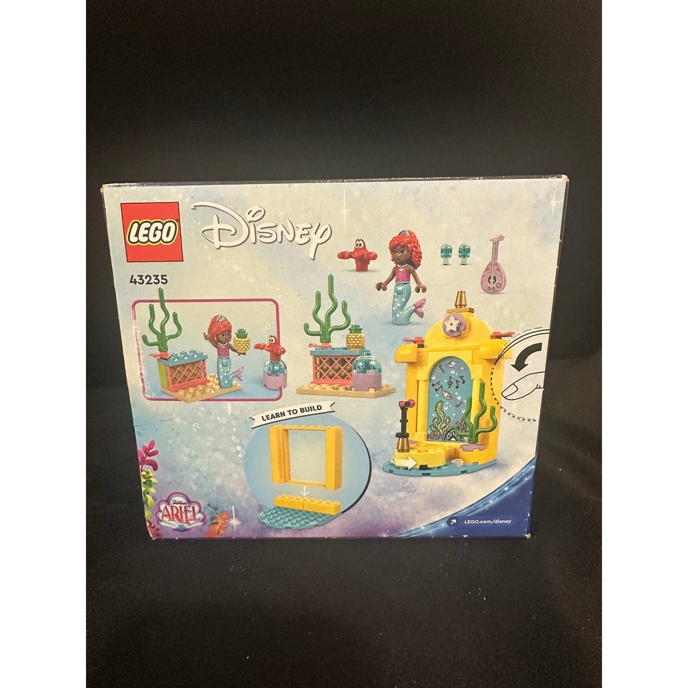 LEGO Disney Ariel's Music Stage 43235 The Little Mermaid Set 60 Pieces New